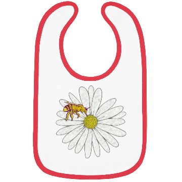 Discover Bee Mountain Daisy Bibs