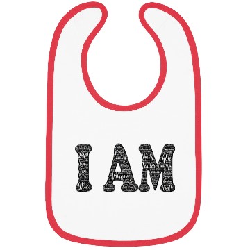 Discover Affirmation Art - I Am Bibs
