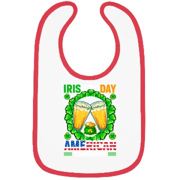Discover Irish Today American Tomorrow St Patricks Day Bibs
