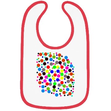 Discover Multi-colored circle pattern Bibs, Travel