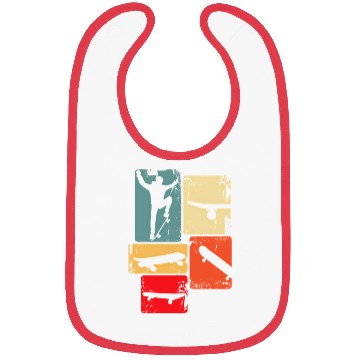 Discover Skater Skateboarder Skateboard For Youth Bibs