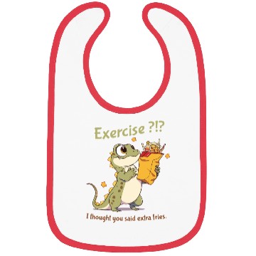 Discover Exercise or extra fries? Bibs