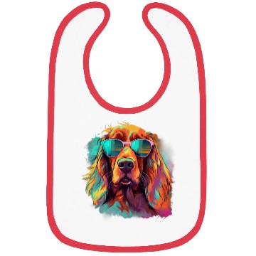 Discover Irish Red Setter Dog Dog Breed for a Irish Red Bibs