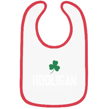 Discover Hooligan Irish St Patrick'S Day Shamrock Clover Bibs