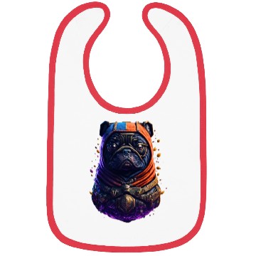 Discover Adorable Frenchie Astronaut: Dog in a Space Suit Bibs