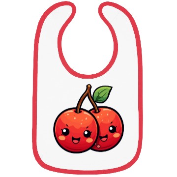 Discover Cherry kawaii Bibs