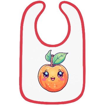 Discover Peach kawaii Bibs
