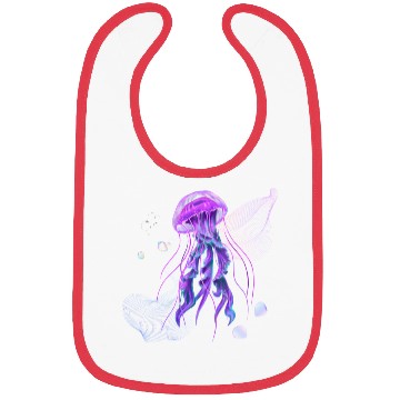 Discover Neon Jelly Fish Bibs