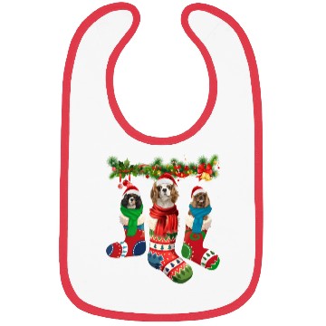 Discover Three Cavalier King Charles Spaniel In Sock Bibs