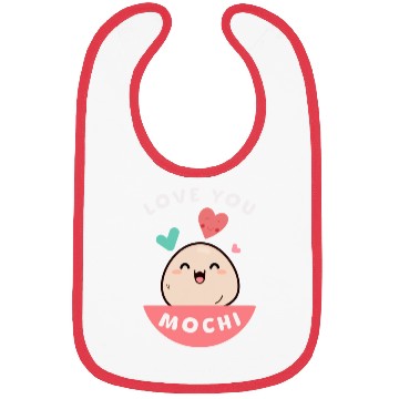 Discover Love You Mochi Bibs