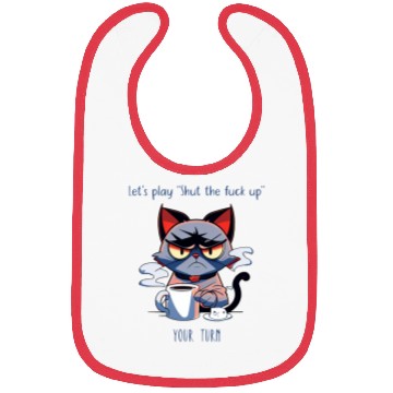 Discover Grumpy cat shut up Bibs