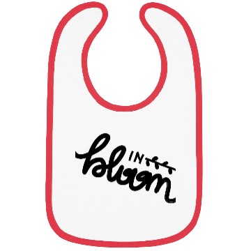 Discover In Bloom green nature Bibs