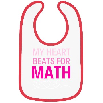 Discover My Heart Beats For Math Valentine'S Day For Math T Bibs