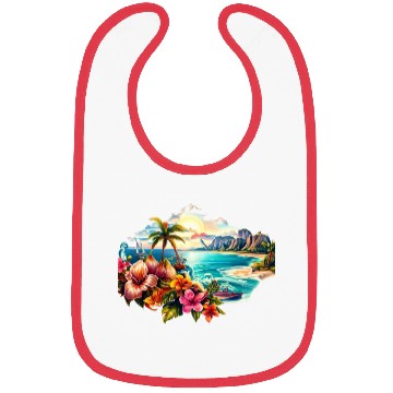 Discover Tropical Paradise Bibs