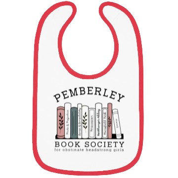 Discover Pemberley Book Society Bibs