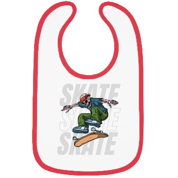 Discover Modern Illustrated Skateboard Bibs