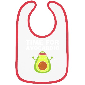 Discover Fitness Avocado Pun Gym-goer Bibs