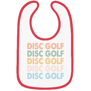 Discover disc golf funny Bibs