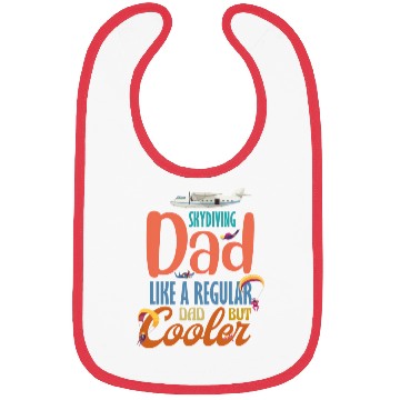 Discover Skydiving Dad nostalgia Bibs