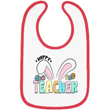 Discover Cute Easter Hoppy Teacher Bunny Ears Bibs