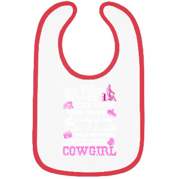 Discover Barrel Racing Cowgirl Bibs