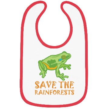 Discover Save The Rainforests Tree Frog Bibs