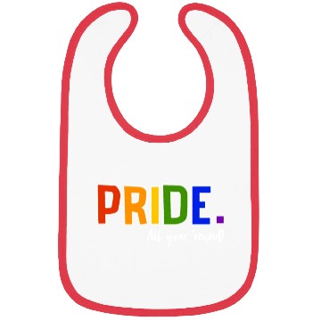 Discover Pride LGBT Love wins, we are queer and proud Bibs