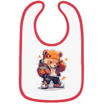 Discover Bear Bear Bear Baby Bear Hip Hop Bibs