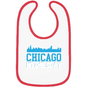 Discover Chicago Wednesday Med Fire Pd Chicago Skyline Bibs