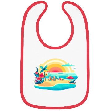 Discover Poolside paradise Bibs