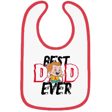 Discover Best dad ever Bibs