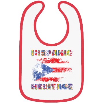 Discover Puerto Rico Hispanic Heritage Month Bibs