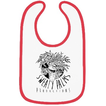 Discover Sweaty Palm Tree Drinking Beer Black Bibs