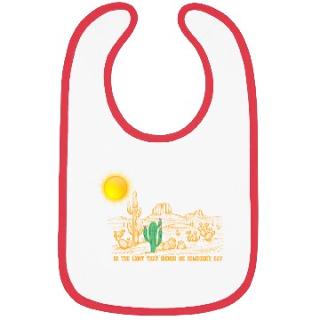 Discover Be the Light that shines on someone's day Bibs