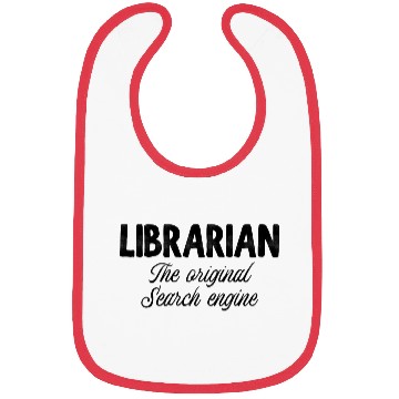 Discover Librarian The Orginal Search Engine Black Bibs