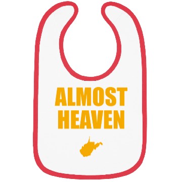 Discover Almost Heaven West Virginia Tailgating Bibs