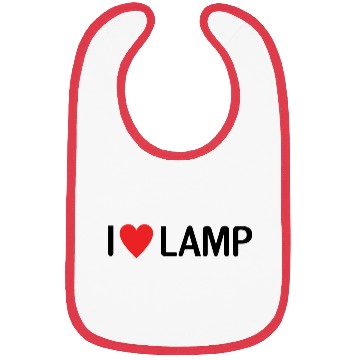 Discover I Love Lamp Bibs