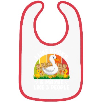 Discover Duck lover I like Ducks & Maybe 3 People Duck Pet Bibs