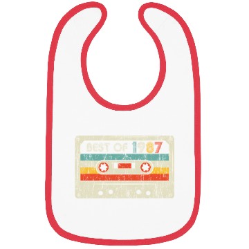 Discover 33rd Best Of 1987 Cassette Tape Bibs