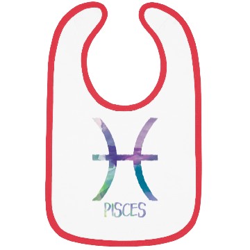 Discover Pisces Zodiac Symbol Astrology Fish Water Sign Bibs