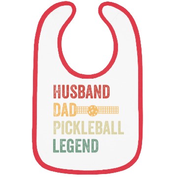Discover Husband Dad Pickleball Legend Bibs