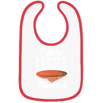 Discover Future Mars Traveler Explorer Planet Space Bibs