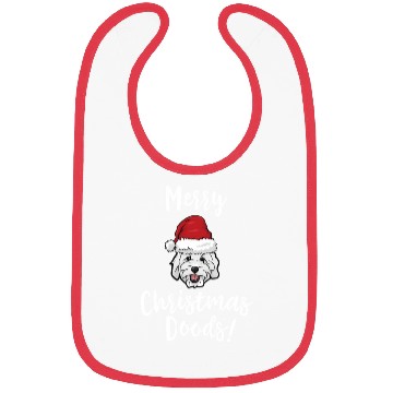 Discover Merry Goldendoodle Doodle Dog Bibs
