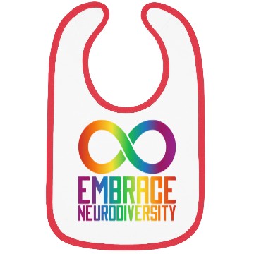 Discover Autism Infinity Symbol Embrace Neurodiversity Bibs