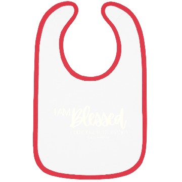 Discover I Am Blessed Bibs
