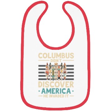 Discover Aboriginal Indians Indigenous Native American Day Bibs