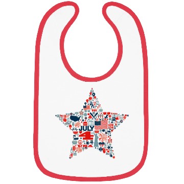 Discover independence day star Bibs