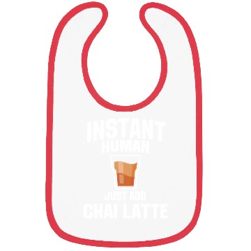 Discover Chai Latte Lover Humor Bibs