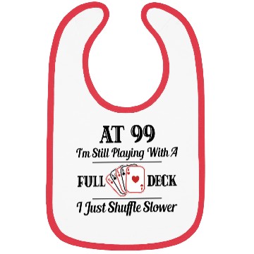 Discover Fun 99Th 99 Cards Bibs