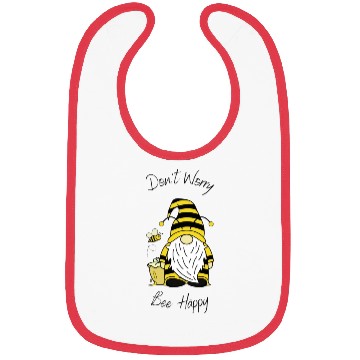 Discover Don't worry - Bee happy Bibs